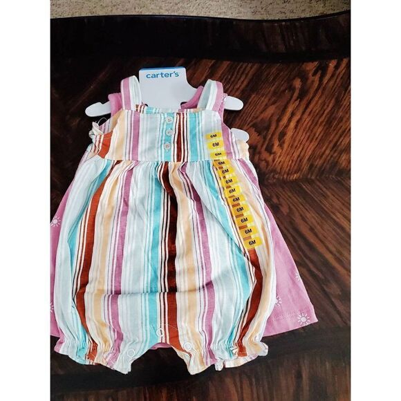 NEW WITH TAGS CARTERS 2 PIECE ROMPERS - Picture 6 of 6